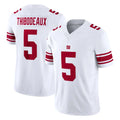 NY.Giants #5 Kayvon Thibodeaux Player White Limited Vapor F.U.S.E. Home Game Edoa Stitched Jerseys