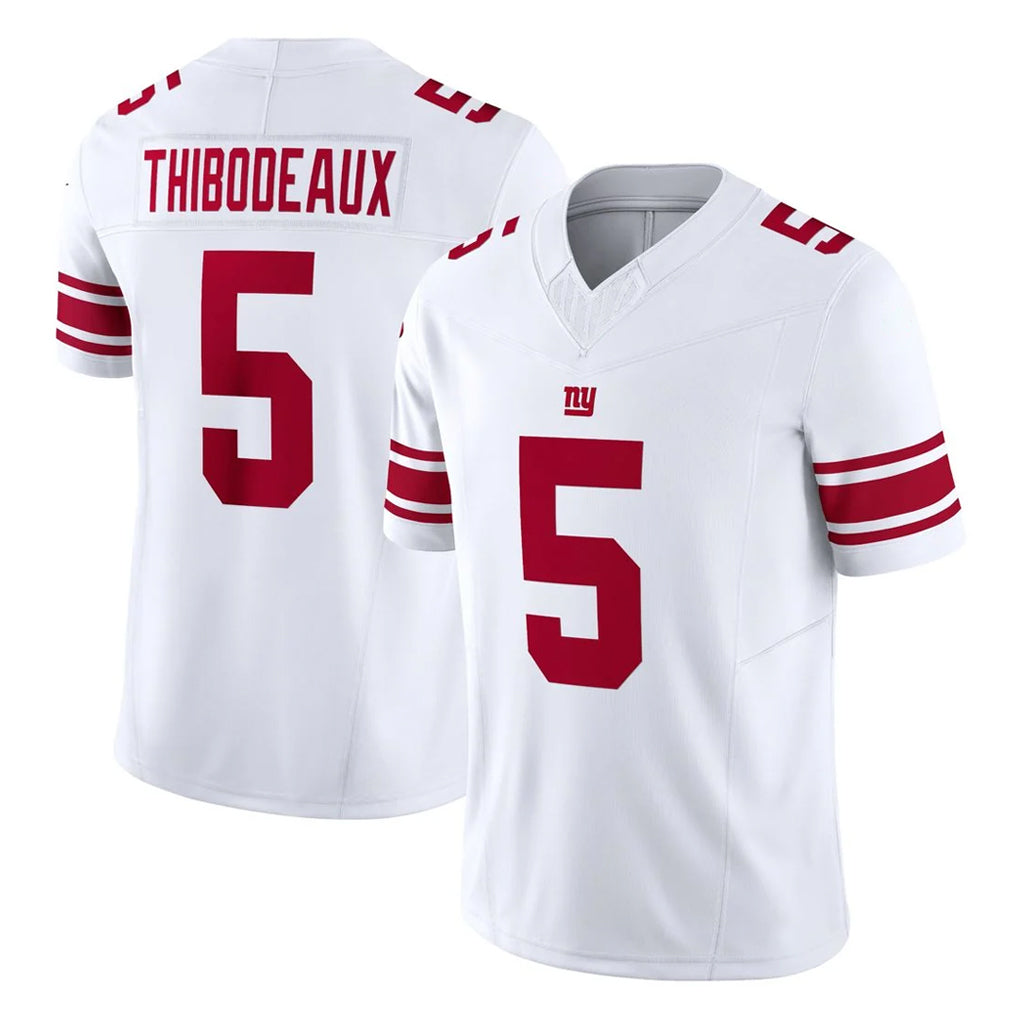NY.Giants #5 Kayvon Thibodeaux Player White Limited Vapor F.U.S.E. Home Game Edoa Stitched Jerseys