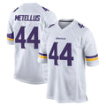M.Vikings #44 Josh Metellus Player White Home Game Edoa Stitched Jerseys