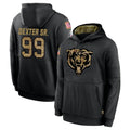 C.Bears #99 Gervon Dexter Sr. Player Black Salute to Service Pullover Hoodies Limited Edoa Stitched Jerseys