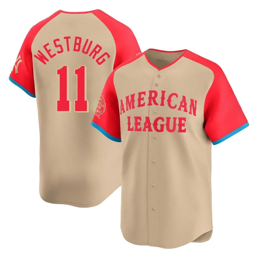 B.Orioles #11 Jordan Westburg Player Cream American League All-Star Limited Home Game Edoa Stitched Jerseys