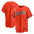 B.Orioles ## Orioles Blank Player Orange Home Game Edoa Stitched Jerseys