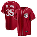 C.Reds #3 Ke'Bryan Hayes Player Red Game Home Edoa Stitched Jerseys