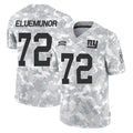NY.Giants #72 Jermaine Eluemunor Player Arctic Camo Salute To Service Limited Game Edoa Stitched Jerseys