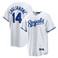 KC.Royals #14 Jac Caglianone Player White Home Game Edoa Stitched Jerseys