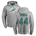 M.Dolphins #44 Chop Robinson Player Gray LOGO Pullover Hoodies Limited Edoa Stitched Jerseys