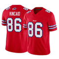 B.Bills #86 Dalton Kincaid Player Red Vapor F.U.S.E. Limited Home Game Edoa Stitched Jerseys