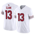 A.Cardinals #13 Kei'Trel Clark Player White Vapor F.U.S.E. Limited Home Game Edoa Stitched Jerseys