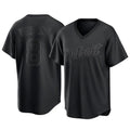 D.Tigers #8 Matt Vierling Player Black T-shirt Home Game Edoa Stitched Jerseys