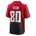 A.Falcons #80 Andre Rison Player Red Home Game Edoa Stitched Jerseys