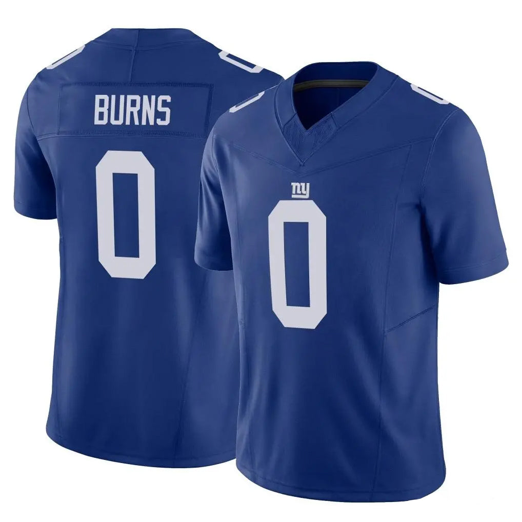 NY.Giants #0 Brian Burns Player Royal Limited Vapor F.U.S.E. Home Game Edoa Stitched Jerseys