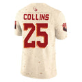 A.Cardinals #25 Zaven Collins Player Cream Rivalries Collection Vapor Limited Home Game Edoa Stitched Jerseys