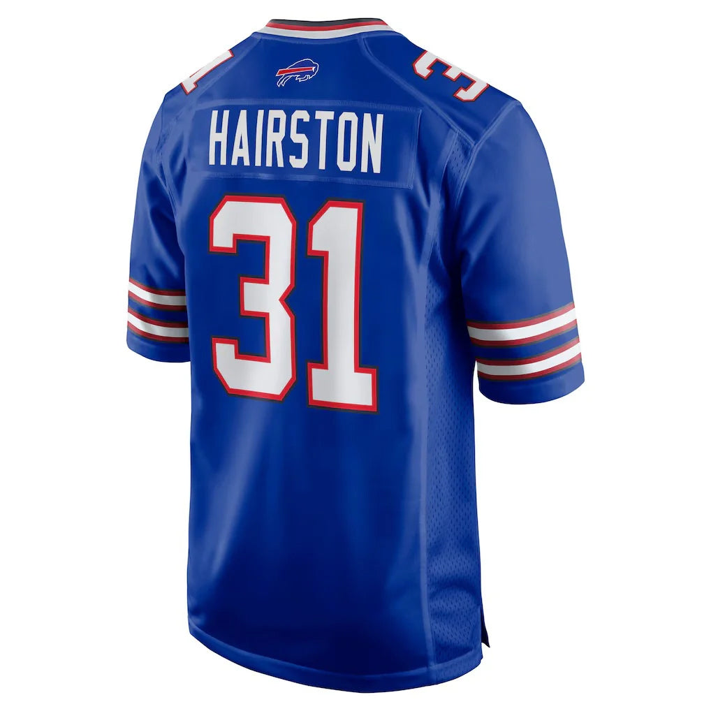 B.Bills #31 Maxwell Hairston Player Royal Home Game Edoa Stitched Jerseys