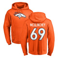 D.Broncos #69 Mike McGlinchey Player Orange Pullover Hoodie Limited Edoa Stitched Jerseys