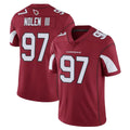 A.Cardinals #97 Walter Nolen III Player Cardinal Vapor Limited Home Game  Edoa Stitched Jerseys