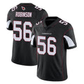 A.Cardinals #56 Darius Robinson Player Black Vapor Limited Home Game Edoa Stitched Jerseys