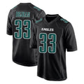 P.Eagles #33 Cooper DeJean Player Carbon Black Fashion Home Game Edoa Stitched Jerseys