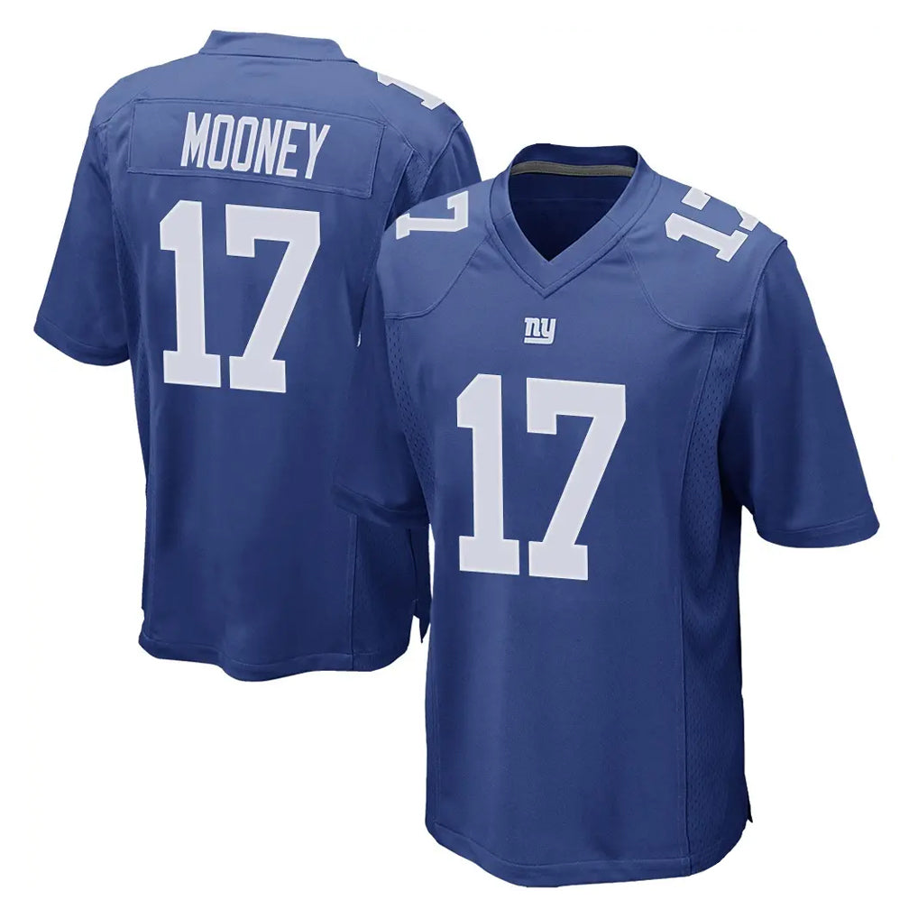 NY.Giants #17 Darnell Mooney Player Royal Home Game Edoa Stitched Jerseys