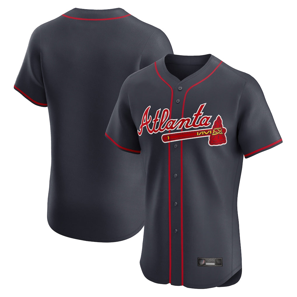 A.Braves ## Braves Blank Player Navy 2025 Speedway Classic Limited Elite Home Game Edoa Stitched Jerseys