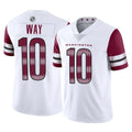 W.Commanders #10 Tress Way Player White Limited Vapor Home Game Edoa Stitched Jerseys