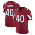 A.Cardinals #40 Pat Tillman Player Cardinal Vapor Limited Home Game  Edoa Stitched Jerseys