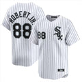 C.White Sox #88 Luis Robert Jr Player White Stripe Limited Home Edoa Stitched Jerseys