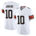 C.Browns #10 Quinshon Judkins Player White Vapor F.U.S.E. Limited Home Game Edoa Stitched Jerseys