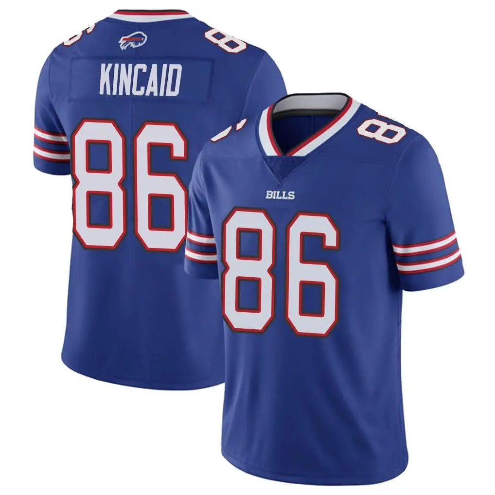 B.Bills #86 Dalton Kincaid Player Royal Vapor Untouchable Limited Edoa Stitched Jerseys
