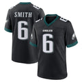 P.Eagles #6 DeVonta Smith Player Black Game Home Edoa Stitched Jerseys