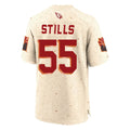 A.Cardinals #55 Dante Stills Player Cream Rivalries Collection Game Edoa Stitched Jerseys
