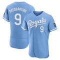 KC.Royals #9 Vinnie Pasquantino Player Light Blue Alt Limited Elite Home Edoa Stitched Jerseys