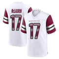 W.Commanders #17 Terry Mclaurin Player White Game Home Edoa Stitched Jerseys