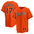 B.Orioles #17 Colton Cowser Player Orange Home Game Edoa Stitched Jerseys