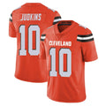 C.Browns #10 Quinshon Judkins Player Orange Alternate Vapor Untouchable Limited Home Game Edoa Stitched Jerseys