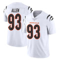 C.Bengals #93 Jonathan Allen Player White Vapor Untouchable Limited Home Game Edoa Stitched Jerseys