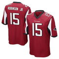 A.Falcons #15 Brian Robinson Player Red Color Vapor Home Game Edoa Stitched Jerseys