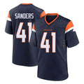 D.Broncos #41 Drew Sanders Player Navy Home Game Edoa Stitched Jerseys