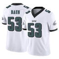 P.Eagles #53 Zack Baun Player White Limited Vapor F.U.S.E. Home Game Edoa Stitched Jerseys