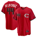 C.Reds #44 Elly De La Cruz Player Red 2026 City Connect Home Game Edoa Stitched Jerseys