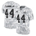 C.Browns #44 Harold Fannin Jr. Player Arctic Camo Salute to Service Limited Home Game Edoa Stitched Jerseys