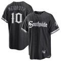 C.White Sox #10 Chase Meidroth Player Black City Connect Home Game Edoa Stitched Jerseys