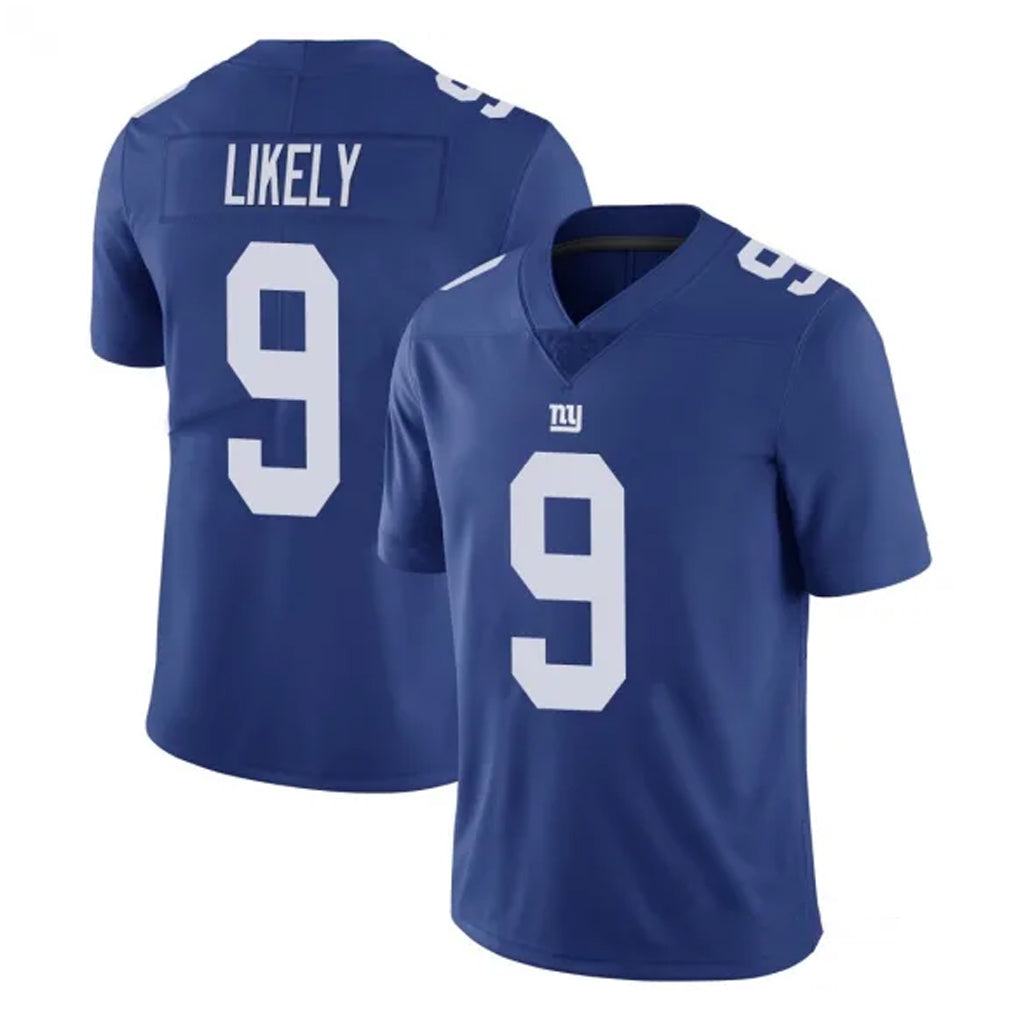 NY.Giants #9 Lsaiah Likely Player Royal Limited Vapor Untouchable Home Game Edoa Stitched Jerseys