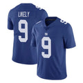 NY.Giants #9 Lsaiah Likely Player Royal Limited Vapor Untouchable Home Game Edoa Stitched Jerseys