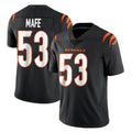 C.Bengals #53 Boye Mafe Player Black Vapor Untouchable Limited Home Game Edoa Stitched Jerseys