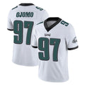P.Eagles #97 Moro Ojomo Player White Limited Vapor Untouchable Home Game Edoa Stitched Jerseys
