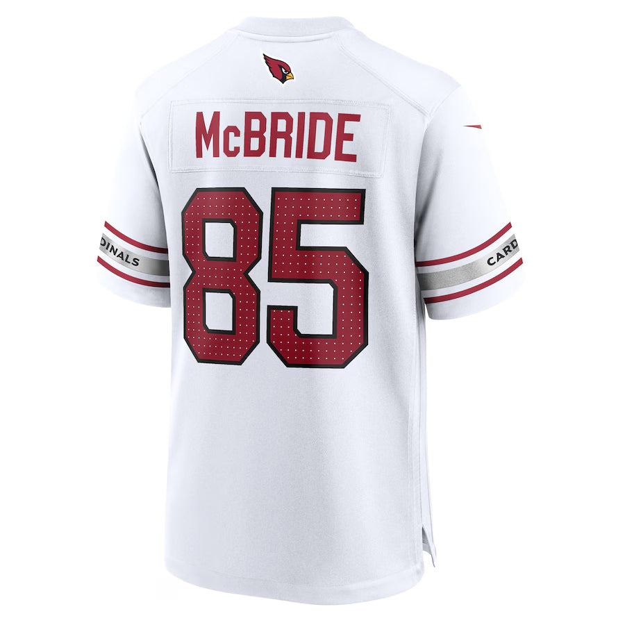 A.Cardinals #85 Trey McBride Player White Game Edoa Stitched Jerseys