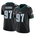 P.Eagles #97 Moro Ojomo Player Black Limited Vapor F.U.S.E. Home Game Edoa Stitched Jerseys