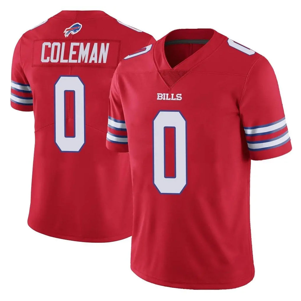 B.Bills #0 Keon Coleman Player Red Vapor Untouchable Limited Edoa Stitched Jerseys