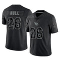 A.Cardinals #26 Evan Hull Player Black RFLCTV Limited Home Game Edoa Stitched Jerseys