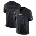 NE.Patriots #75 Alijah Vera-Tucker Player Black Impact LImited Home Game Edoa Stitched Jerseys